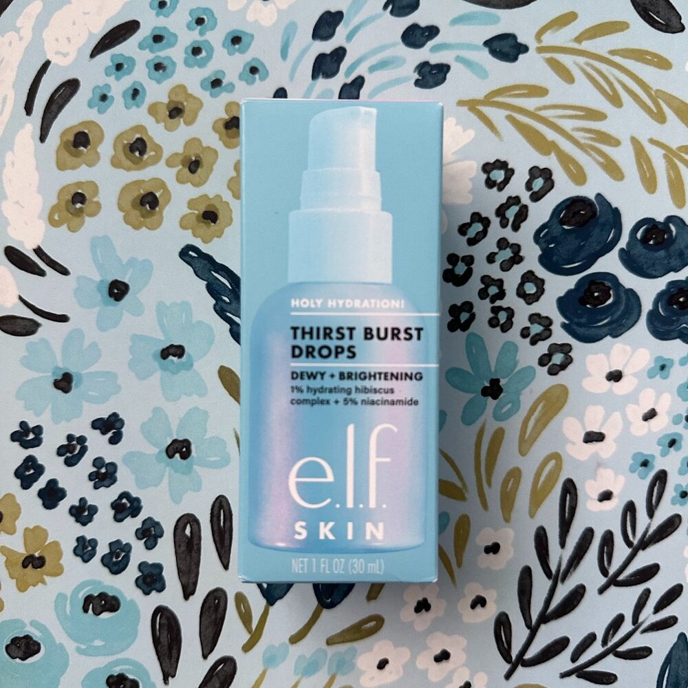 NEW elf holy hydration thirst burst drops 🤍